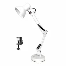 Luminária Mesa Abajur Quarto Articulável Com Garra