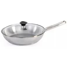Tramontina Frigideira Grande Inox 28cm Allegra Fundo Triplo - Vai ao forno