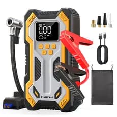 Iniciador De Bateria De Carro Com Compressor De Carga 12v