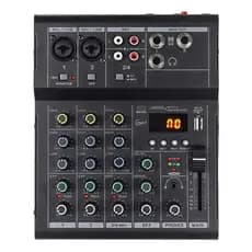 Mixer De Console Profissional De 4 Canais Ct-40s