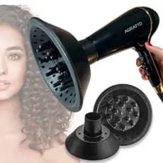 Difusor Definidor De Cachos Crespo Grande Adaptado Para Secador De Cabelo Agratto