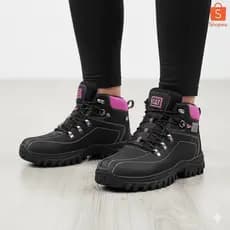 Coturno Feminino Caterpillar Adventure – Bota Leve, Estilosa e Super Confortável para Qualquer Terreno