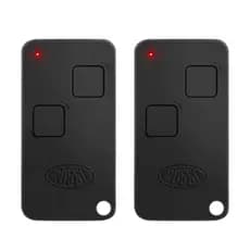 Kit 2 Controles Rossi Ntx 433Mhz Para Motor Portão Dz Bv Atto Nano Nitro