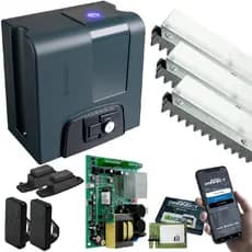 Kit Motor Nano Nitro Wifi 4m Cremalheira Deslizante 650kg App Celular Rossi