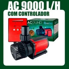 Bomba Submersa Ocean Tech AC 9000 L/h Para Lagos Aquarios Fontes