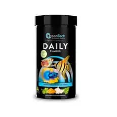 Ração Daily Flakes Ocean Tech Flocos Peixes Aquários 100g
