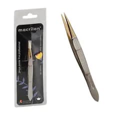 Pinça Para Sobrancelha Ponta Fina Profissional Macrilan PI-3