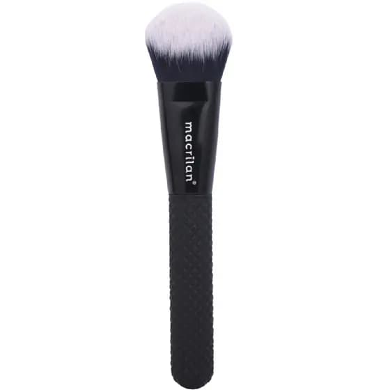 Pincel P/ Base Profissional Chanfrado Multifuncional Noir N04 Macrilan Ultramacio Premium