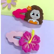 Par Tic Tac cabelo Moana Par de Presinha infantil Tic Tac Infantil Presilha Cabelo  Par de xuxinha Moana Xuxinha cabelo