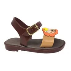 Sandália Papete Infantil Menino Estampa De Leão Confortável Macia Antiderrapante Estilosa Moda Masculina