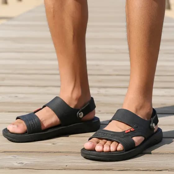 Sandália Papete Chinelo Masculino Adulto Confortável Macio Franciscana Tamanho Especial Promoção