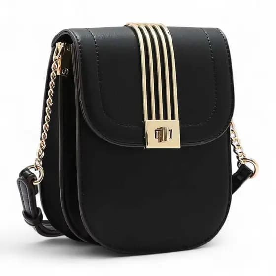 Bolsa Feminina Tiracolo Chenson Luxo Pequena Transversal PU 2 Divisórias – Elegante e Atemporal
