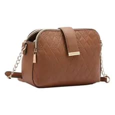 Bolsa Feminina Chenson Transversal Matelassê Tiracolo Geométrica 3 Divisórias Elegante Casual
