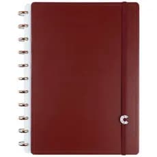 Caderno Inteligente Grande 11 Discos Mocca Cappuccino A4 Universitario