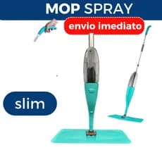 Mop Spray Giratório Limpeza Flash Mágico Rodo Esfregão Flat