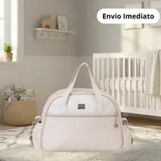 Bolsa Maternidade Essential Tamanho M Bege Perolado 01 Peça - Big Bag Baby