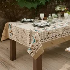 Toalha de Mesa Linhão 5m Estampada Luxo Tecido Premium