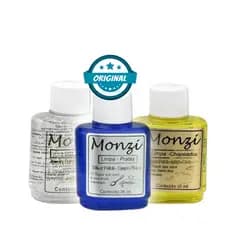 Limpa Pratas Monzi Original 35ml - Liquido para limpar pratas, folheado ou joias