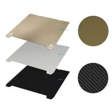 Placa Magnética  PEI/PET ou PEI/PEI - Creality K1 / Ender 3 V3 KE / Ender3 V3 SE / Ender3 S1 / Ender3 S1 PRO - 235x235mm