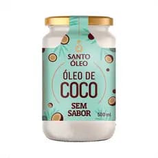 Óleo De Coco Santo Óleo Sem Sabor 500ml