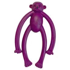 Brinquedo Mordedor Cachorro Borracha Maciço Macaco