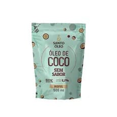 Óleo De Coco Sem Sabor Refil 500ml