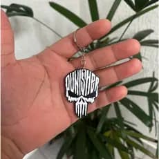 Chaveiro Justiceiro The Punisher Caveira chaves militar mochila bolsa