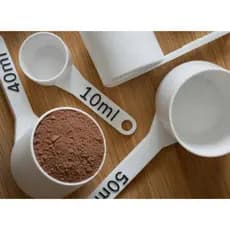 Dosador Scoop Fitness para Whey Pré-Treino cereal academia alimento
