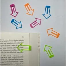 Marca paginas kit com 30 para livros bíblia e cadernos organização de estudo