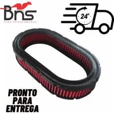 Filtro De Ar Esportivo Elemento Filtrante Para Marmita Lavável Oval Carburador Refil