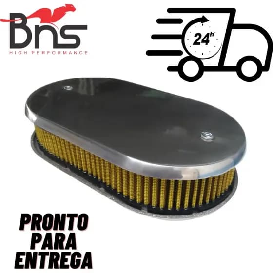 Filtro Ar Esportivo Carburador Vw Gol Monoponto 1 Bico