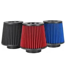 Filtro Ar Esportivo Blazer S10 4.3 V6 Duplo Fluxo Bocal 80mm