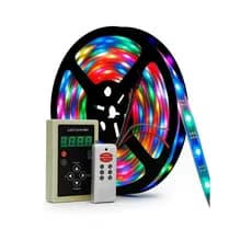 FITA LED 12V 2811 RGB 30LEDS 7W DIGITAL ENDEREÇAVEL + CONTROLE IP67 5M
