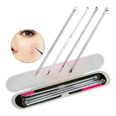 Removedor de Cravos - 4PÇS Ferramenta/Agulha Extratora de Cravos/Espinhas/Acne