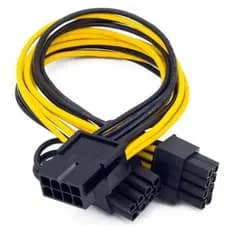 Cabo Y Pci Express Splitter 8 Pinos Robusto Mineração