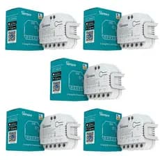 Kit 5 Sonoff Dual R3 Automação 2ch Wifi Motor Cortina Persiana