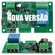 Sonoff Wifi Pulso 1ch Contato Seco Botoeira Portão Fechadura Elétrica Garagem