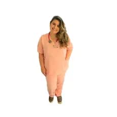 Scrub Plus Size - Pijama Cirúrgico - Gabardine - Unissex