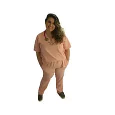 CALÇA SCRUB PLUS SIZE