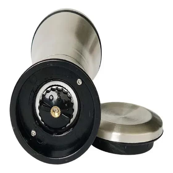 Moedor Triturador Manual De Pimenta Sal Temperos Aco Inox
