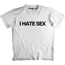 Camiseta I HATE SEX