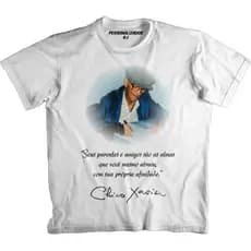 Camiseta SEUS PARENTES E AMIGOS - Chico Xavier - Espírita - Kardecista