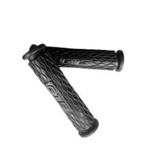 Manopla Gts Preta em Borracha – Punho Confortável para Bike Mtb, Urbana e Speed
