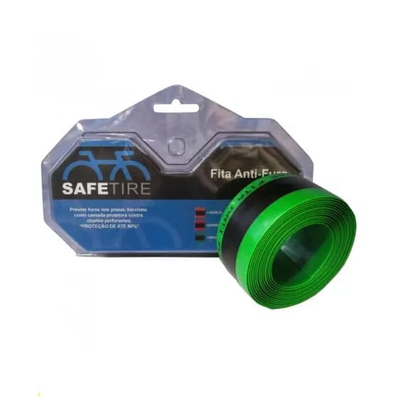 Par Fita Anti Furo Pneu Safetire Bike Aro 26 27.5 29 35mm - Menor Preço do Brasil