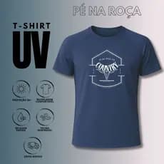 BLUSA MASCULINA UV50+ COM PROTEÇÃO SOLAR COUNTRY MANGA CURTA AGRO RURAL PÉ NA ROÇA CIA COUNTRY PN702