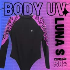 Body UV Luna S  esportivo cavalgadas, bikes, corrida Pé na Roça Cia Country PNR189
