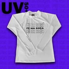 Blusa feminina com proteção solar Pé na Roça Cia Country silk PNR707
