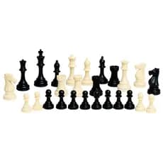 Peças de Xadrez Tabuleiro 32  Peças Grande  Oficial REI 8,6cm