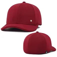 Boné Anth Co. Frame Vermelho Aba Curva Fechado Com Elástico