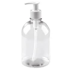 Frasco Para Álcool Pet 500 ml C/ Válvula Pump Saboneteira, Creme, etc..